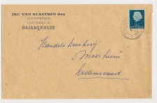 Firma envelop Hazerswoude 1961