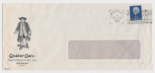 Firma envelop Rotterdam 1954 - Quaker Oats - Graan