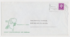 Envelop Enschede 1976 - Bloemist - Landkaart