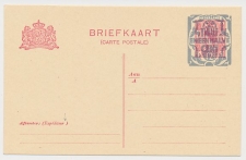 Briefkaart G. 161 - Dubbele punt ontbreekt