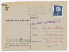 Den Haag - Rijswijk 1972 - Niet voor Rijswijk N.B.