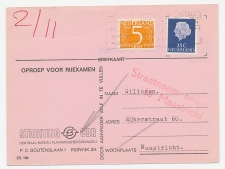 Locaal te Maastricht 1972 - Straatnaam onbekend te Maastricht