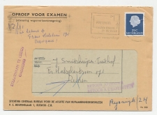 Locaal te Leiden 1969 - Straatnaam onbekend - Retour            