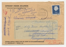 Bergen op Zoom - Waspik 1969 - Geadresseerde is reizende -Retour