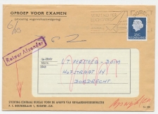Locaal te Dordrecht 1969 - Vertrokken zonder adres - Retour     