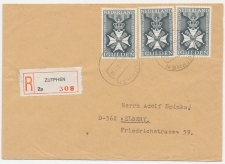 Em. Militaire Willemsorde 1965 Aangetekend Zutpen - Duitsland