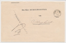 Kleinrondstempel Nieuw-Leuzen 1889