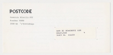 Dienst PTT Den Haag - Assen 1978 - Invoering Postcode