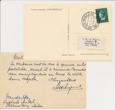 Postagent Van der Steng - Onze Marine 1947 - Int. informatie