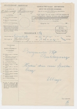 Telegram Gorredijk - Beetsterzwaag 1887 - Per Telephoon