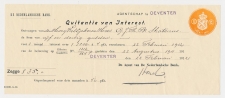 Fiscaal Droogstempel 5 C. s GR. 1911 - Deventer 1912
