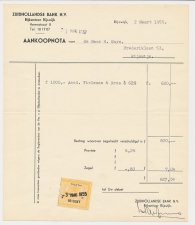 Beursbelasting 80 CENT den 19.. - Rijswijk 1955