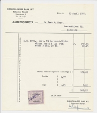 Beursbelasting 1.25 GLD. de 19.. - Rijswijk 1954