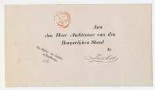 Takjestempel Eindhoven 1869