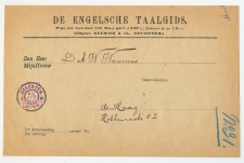 Em. 1894 Drukwerkwikkel ( front ) Deventer - Den Haag 