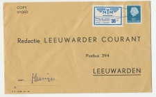 Leeuwarden 1966 - Persbrief NTM Heerenveen 30 ct. 