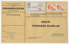 Rhenen - Utrecht ( 1966 ) - Persbericht - NBM vrachtzegel