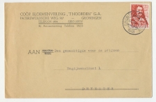 Firma envelop Groningen 1943 - Bloemenveiling