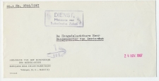 Dienst Spanje - Amsterdam 1967 - Ambassade post