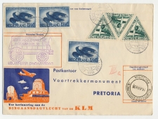 VH A 157 a  Amsterdam - Zuid Afrika 1938