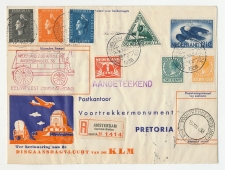 VH A 157 b  / e Aangetekend Amsterdam - Zuid Afrika 1938