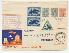 vh a 157e Amsterdam - Zuid Afrika 1938 - Em. Veth nr. 136 / 138