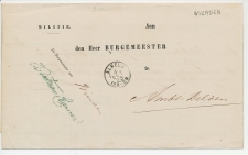 Naamstempel Wierden  1873