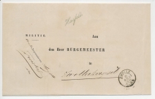 Naamstempel Hasselt 1880 - Telegraafkantoorstempel