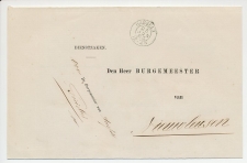 Kleinrondstempel Hasselt 1883