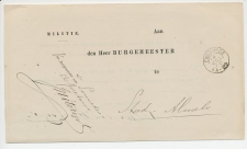 Twee-letterstempel Enschede 1876