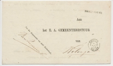 Naamstempel Hardenberg 1874