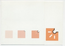 Zomerbedankkaart 1990 - Complete serie bijgeplakt - FDC