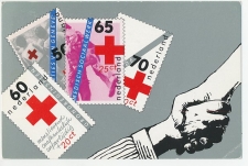 Rode Kruis bedankkaart 1983