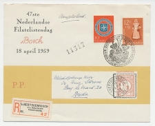 Aangetekend s Hertogenbosch 1959 - Filatelistendag