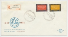 FDC / 1e dag Em. ICEM 1966  Aangetekend Soestdijk Postzegelactie
