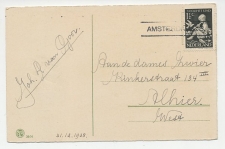 Em. Kind 1938 - Nieuwjaarsstempel Amsterdam