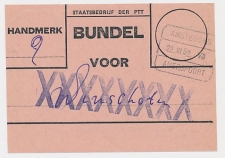 Treinblokstempel : Amsterdam - Amersfoort VIII 1952