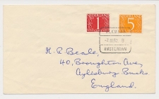 Treinblokstempel : Alkmaar - Amsterdam B 1962