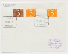 Treinblokstempel : Arnhem - Nijmegen VI 1967