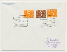 Treinblokstempel : Arnhem - Roosendaal VI 1968