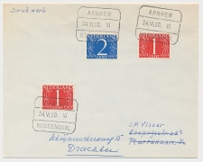 Treinblokstempel : Arnhem - Roosendaal VI 1960