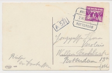 Treinblokstempel : Amsterdam - Rotterdam XII 1930