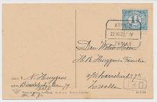 Treinblokstempel : Arnhem - Zwolle IV 1920