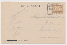 Treinblokstempel : Amsterdam - Laren I 1921