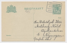 Treinblokstempel : Amsterdam - Apeldoorn V 1917