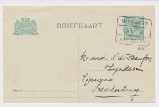 Treinblokstempel : Amsterdam - Apeldoorn II 1917