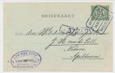 Treinblokstempel : Amsterdam - Apeldoorn IV 1914