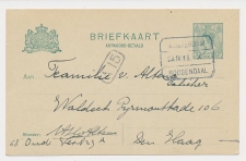 Treinblokstempel : Amsterdam - Roosendaal X 1918