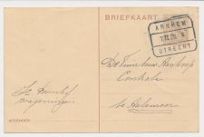 Treinblokstempel : Arnhem - Utrecht G 1925