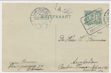 Treinblokstempel : Apeldoorn - Amsterdam G 1912